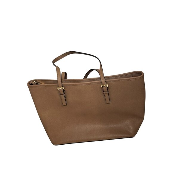 MICHAEL KORS Jet Set 10x16 Multifunction Zip Saffiano Tote Shoulder bag - Picture 5 of 10